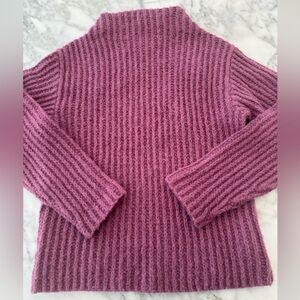 Purple Vince Alpaca and Wool Sweater